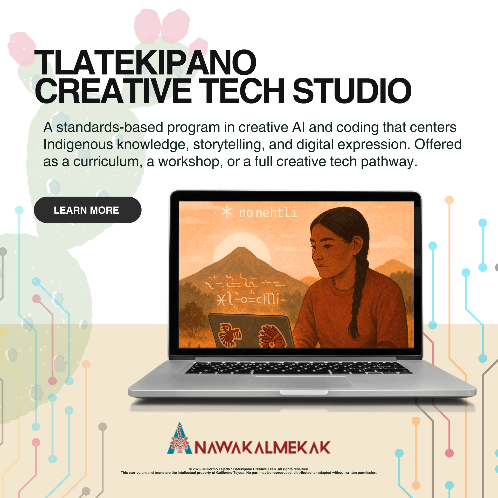 Tlatekipano Creative Tech Studio | Indigenous Futurism Education
